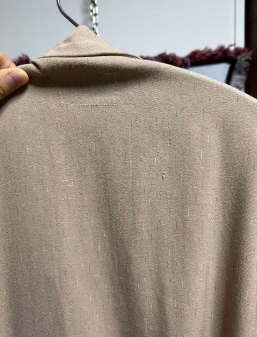 あ*様 50s CAMPUS rayon gabardine jacket 絣