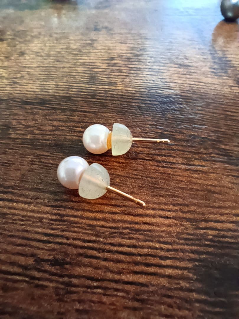 K18パールピアス