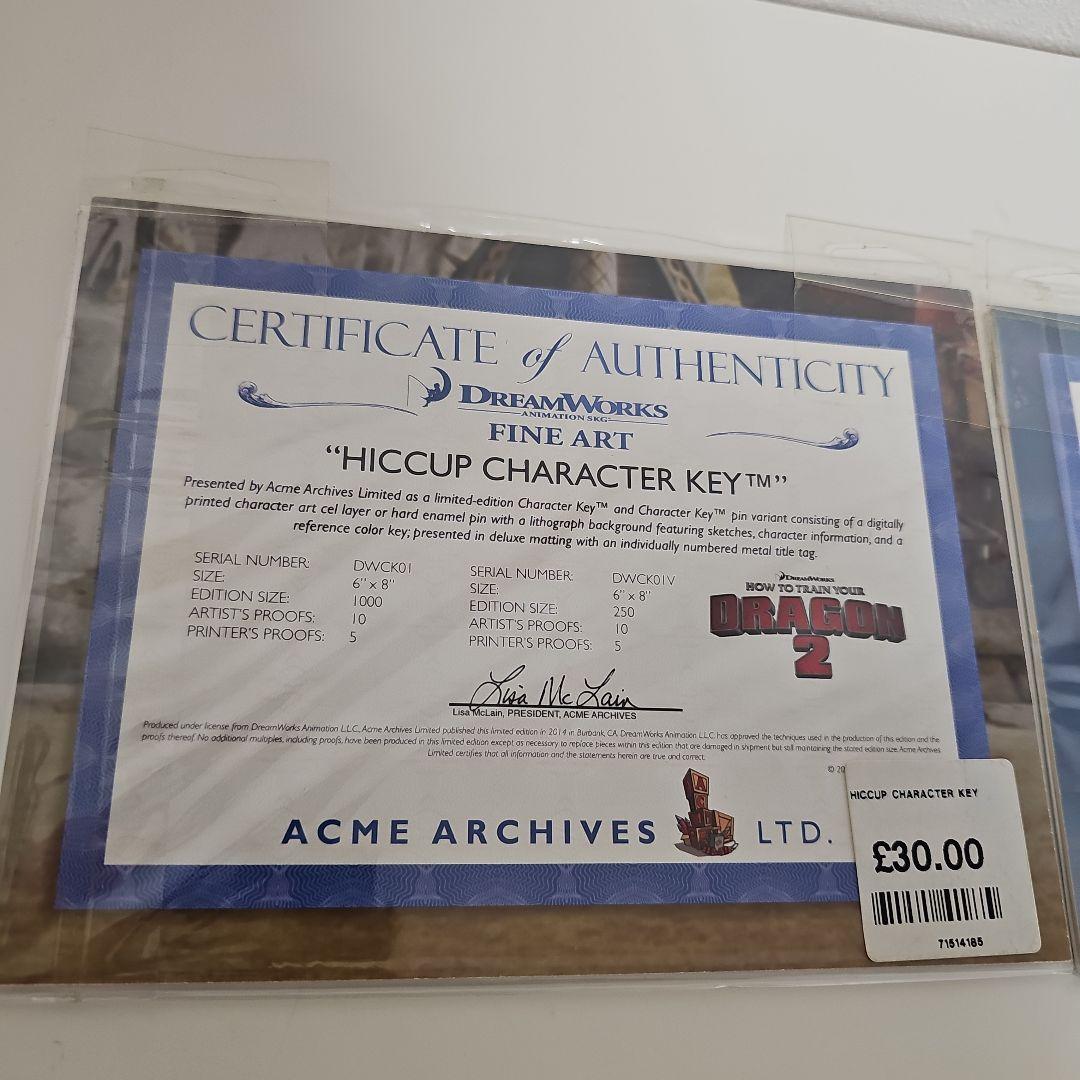 【ヒックとドラゴン】キャラクター キー