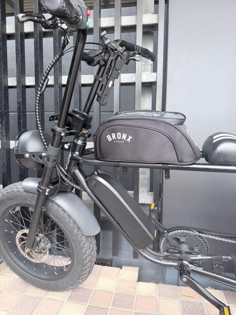 【タナカ】BRONX スポーツタイプ 電動アシスト自転車ブラック