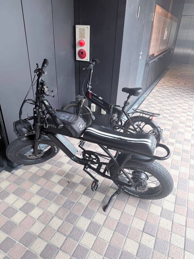 【タナカ】BRONX スポーツタイプ 電動アシスト自転車ブラック