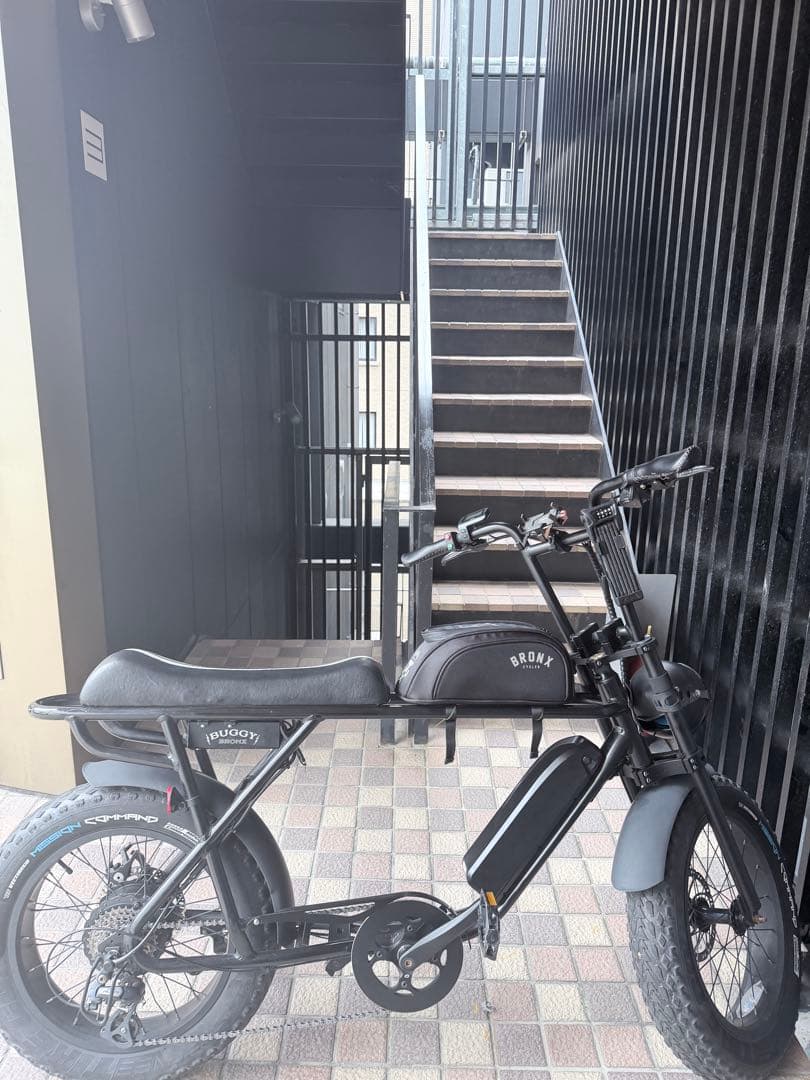 【タナカ】BRONX スポーツタイプ 電動アシスト自転車ブラック