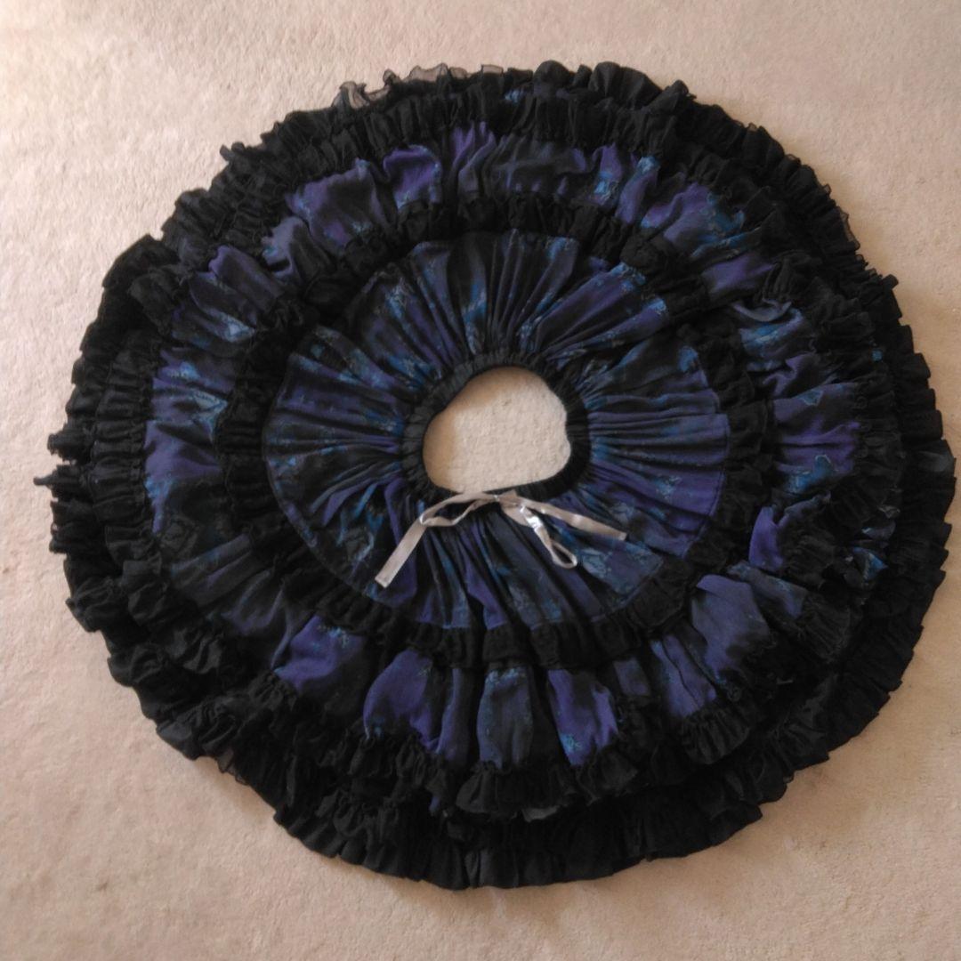 h.NAOTO blue rose パニエ スカート