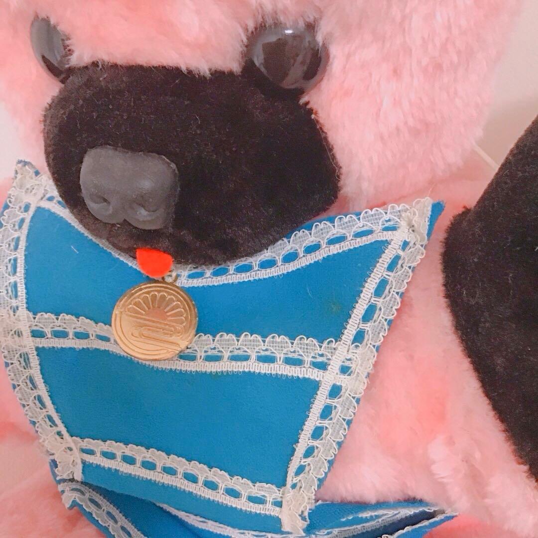 レア 綺麗 大きな可愛い子 ヴィンテージ くま ぬいぐるみ レトロ テディベア