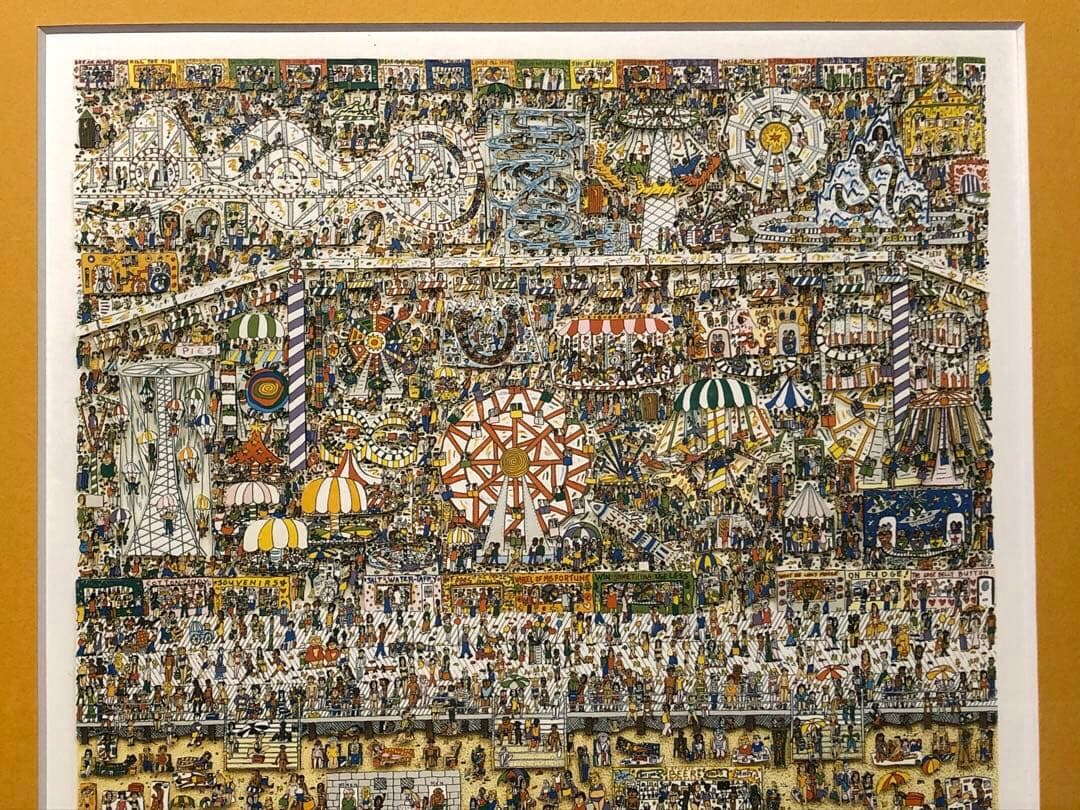 james rizzi ジェームス リジィ 額装ポスター ②