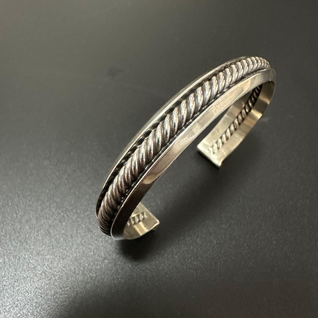 Navajo Steve arviso ケーブル ツイスト ワイヤー バングル