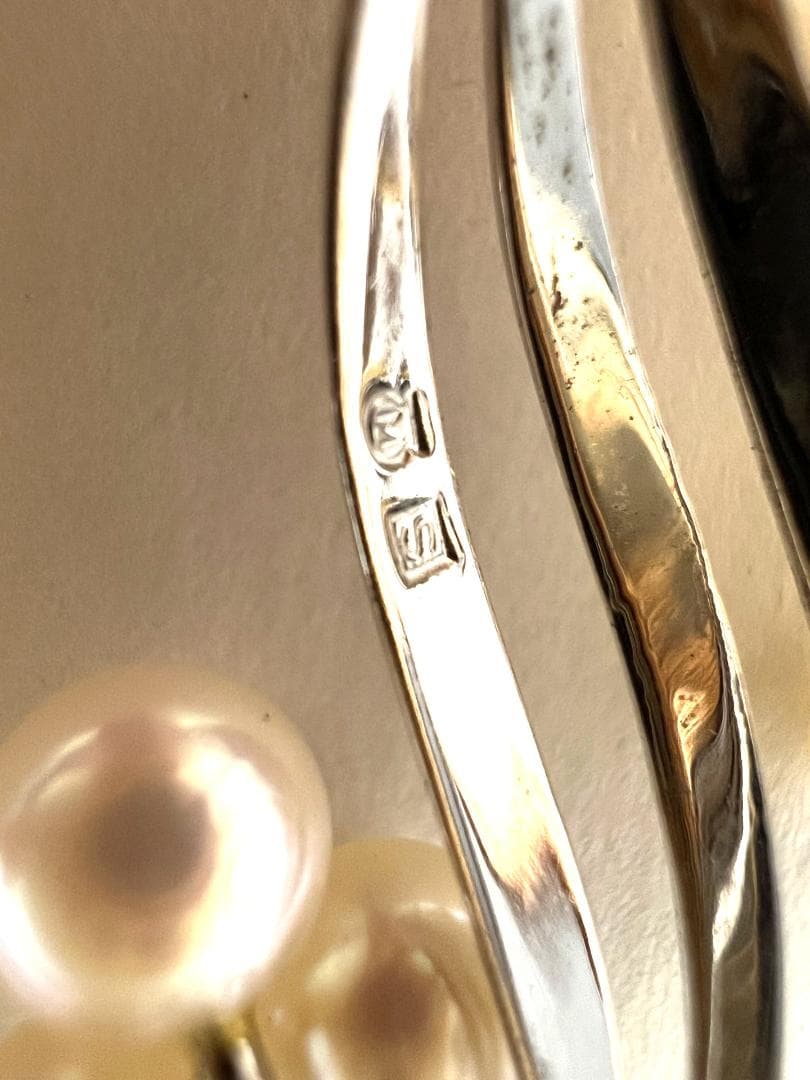 ミキモト MIKIMOTO パールブローチ ケース付き