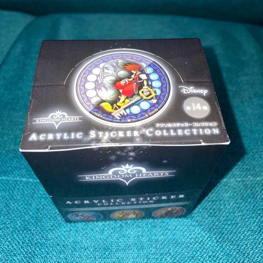 キングダムハーツ　ガラスマグネット　アクリルステッカー　各14個ずつ