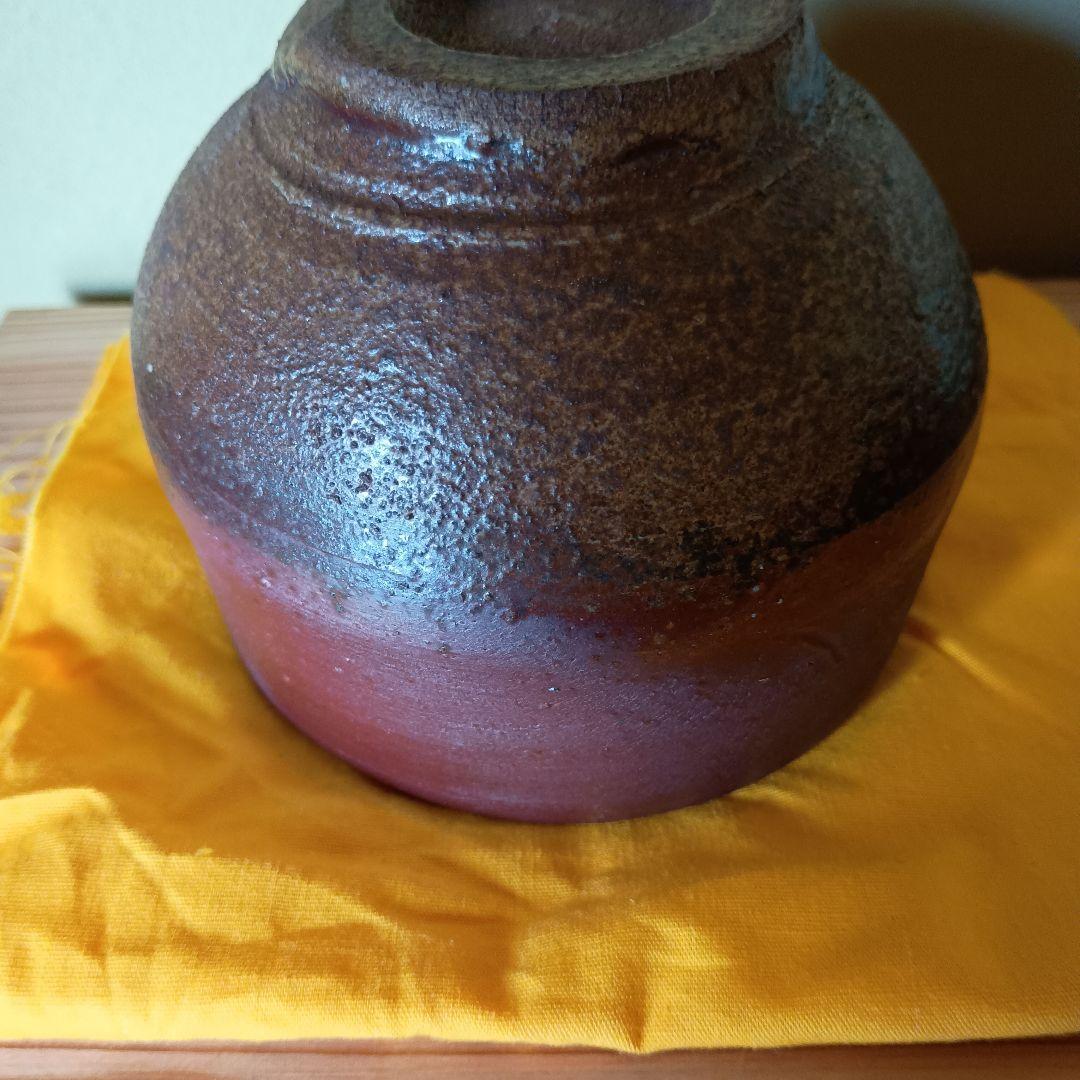 人間国宝 藤原雄 作 備前　茶碗　共箱　共布　栞　最上位作