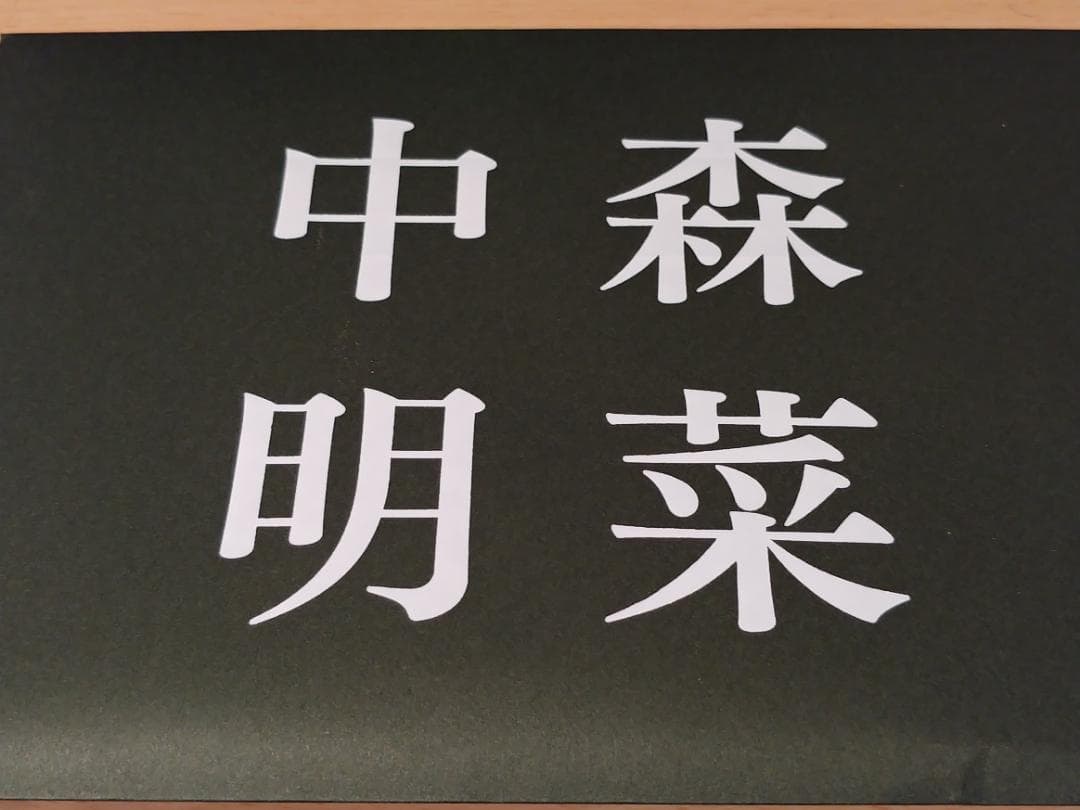 FC限定 中森明菜 2025 カレンダー AKINA ALDEA ファンクラブ