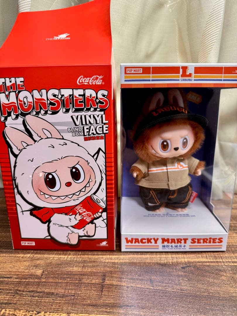 labubu Coca-Cola & Wackyセット（2体セット）