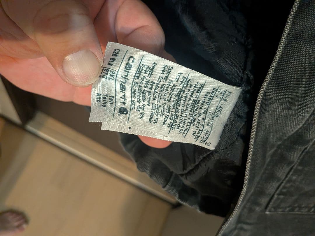 Carhartt トラディショナルジャケット 企業ロゴ