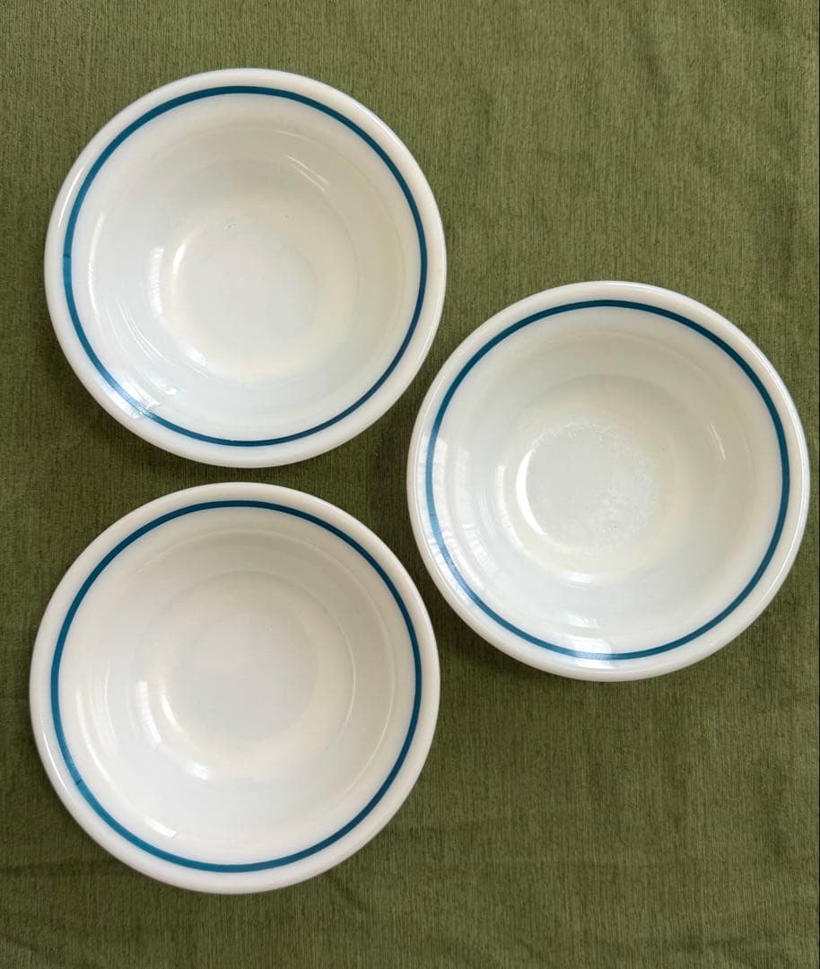 米軍 実物 PYREX ボウル 3枚 USN②