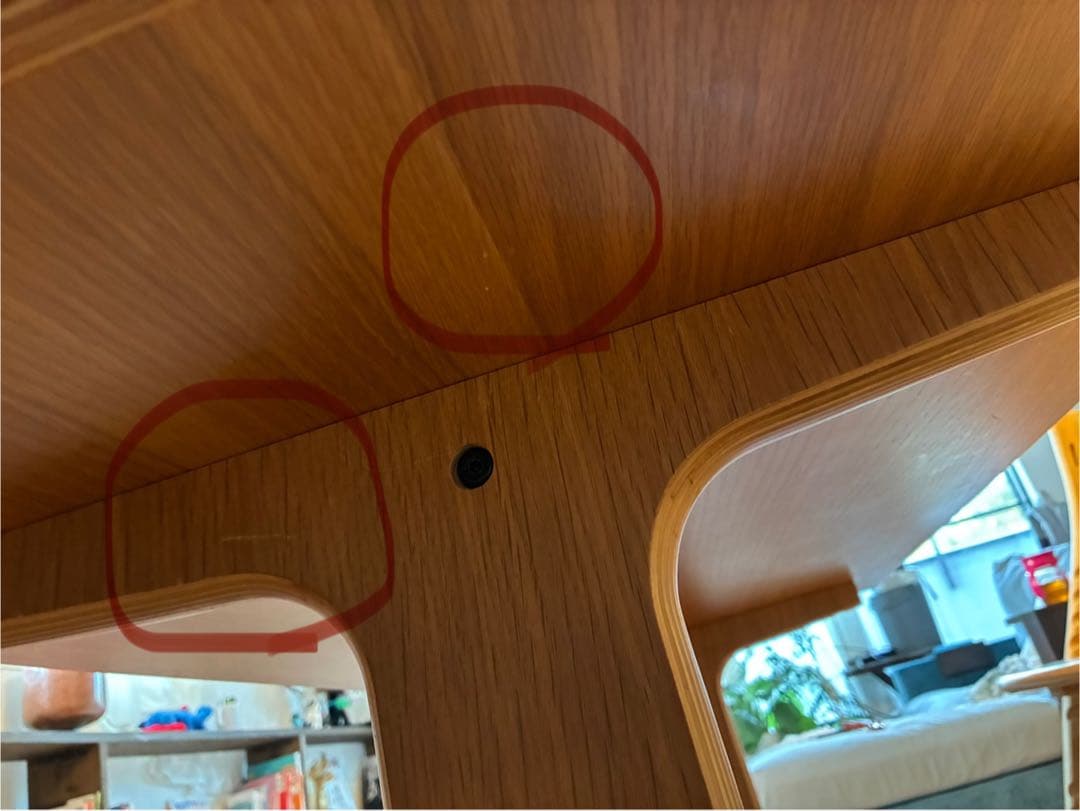 MUJI リビングダイニングテーブル 130×65×60 cm