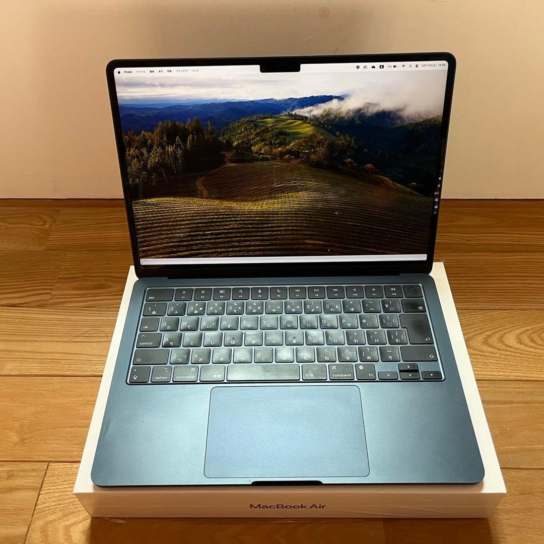 MacBook Air 13インチ M2 ミッドナイト