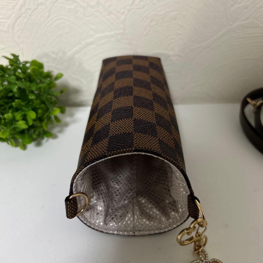 mikanページ　ハンドメイド　市松模様　バッグ　ポーチ