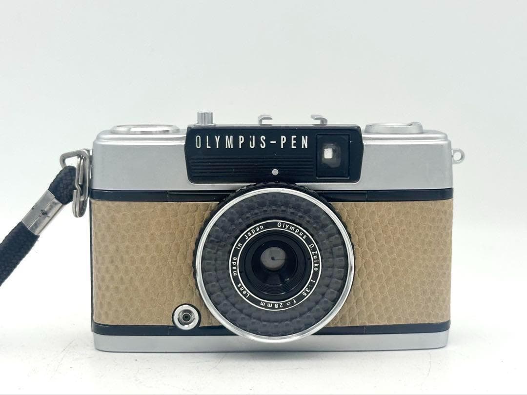 【革貼り替え】OLYMPUS PEN EE-3 ハーフサイズカメラ【完動品】