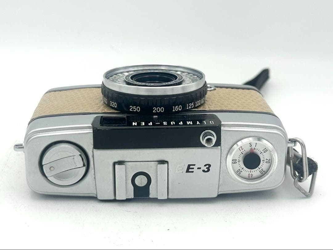 【革貼り替え】OLYMPUS PEN EE-3 ハーフサイズカメラ【完動品】