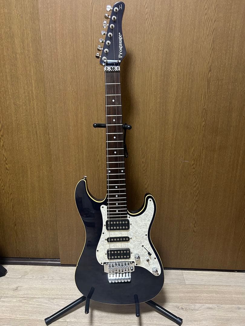 Progauge by Schecter エレキギター 7弦 ブラックパープル