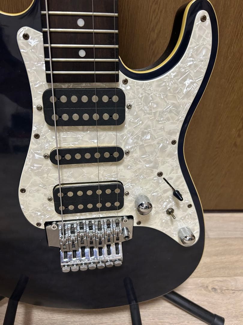 Progauge by Schecter エレキギター 7弦 ブラックパープル