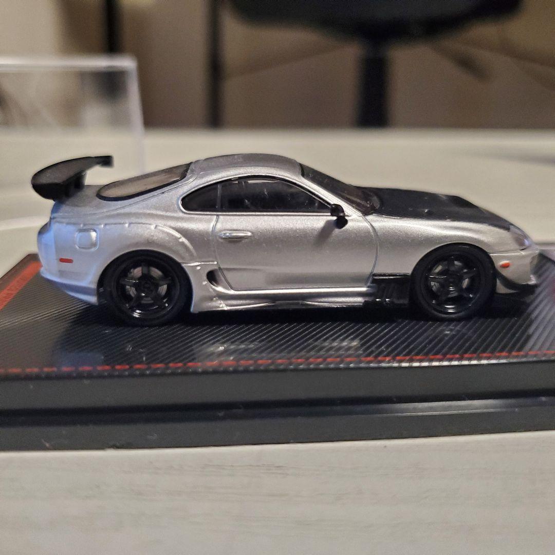 IGNITIONMODEL トヨタ スープラ RZ シルバー 1/64