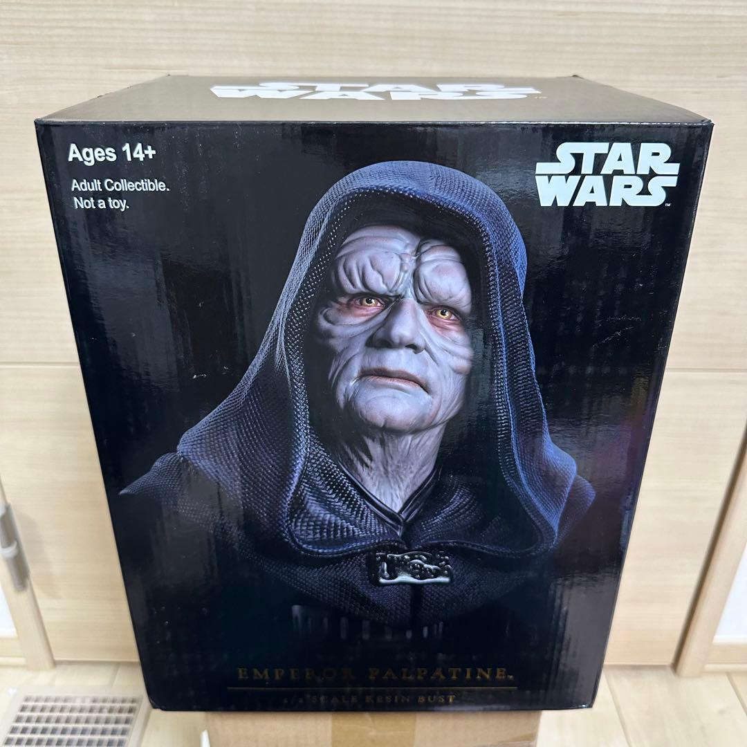 3Dレジェンズ/スターウォーズ ジェダイの帰還 皇帝パルパティーン 1/2バスト