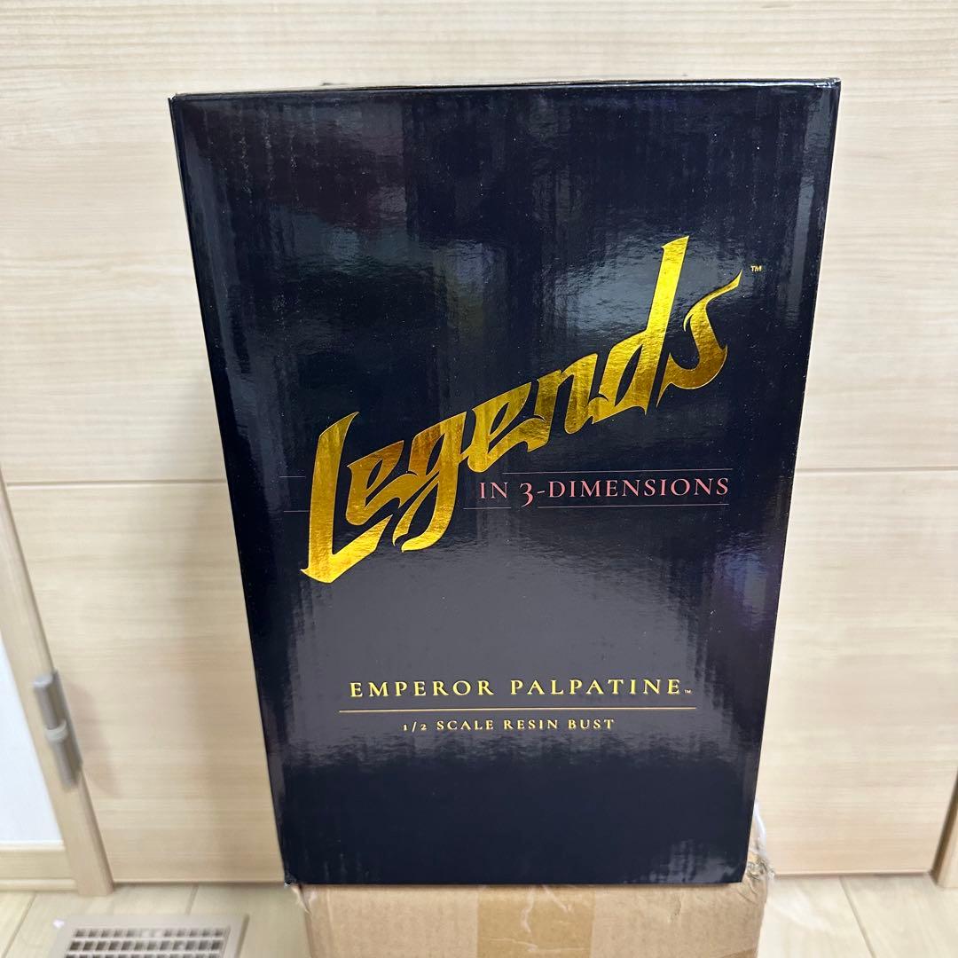 3Dレジェンズ/スターウォーズ ジェダイの帰還 皇帝パルパティーン 1/2バスト
