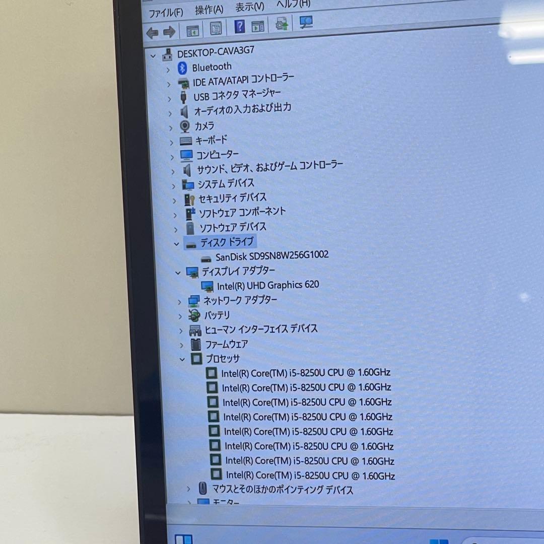 Windowsノート本体 #722 ASUS Zenbook UX391UA i5-8250U 8GB