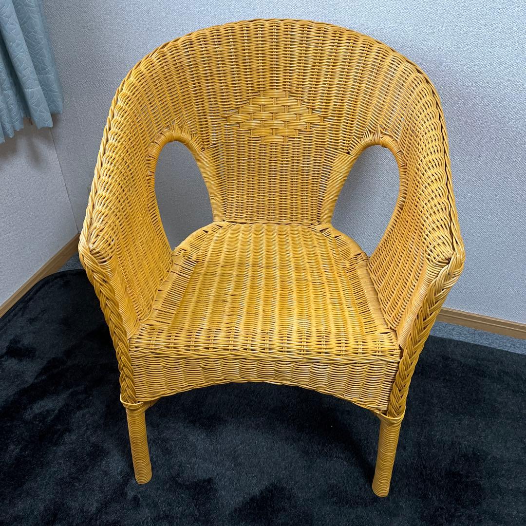 ラタン 籐 チェア 椅子