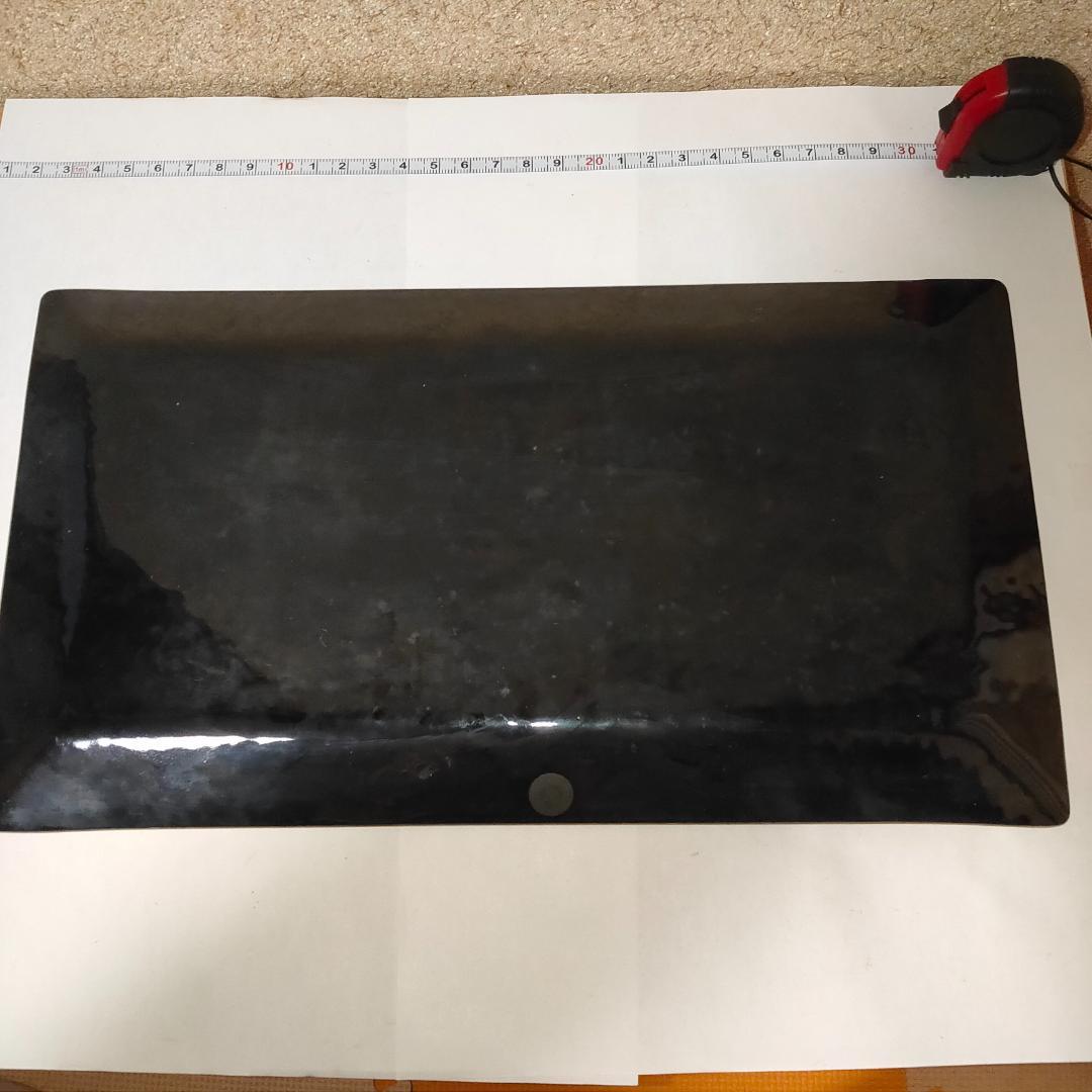 角皿　大皿　長方皿　四角皿　色絵　アンティーク　骨董　工芸品