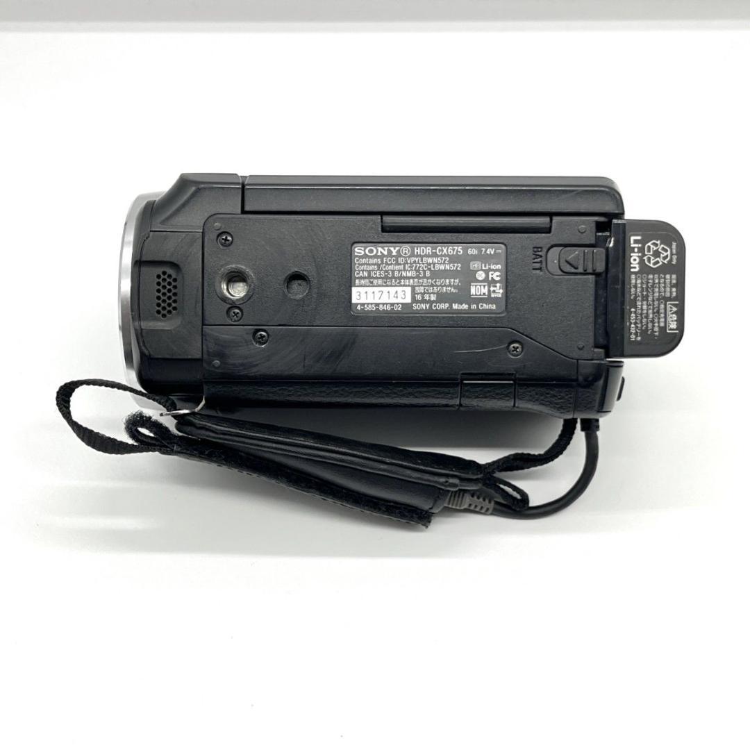 【美品】SONY Handycam HDR-CX675 Wi-Fi搭載
