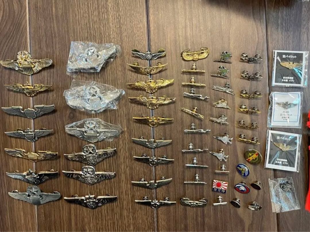 自衛隊　特攻隊　ピンバッジ　徽章　各種58点