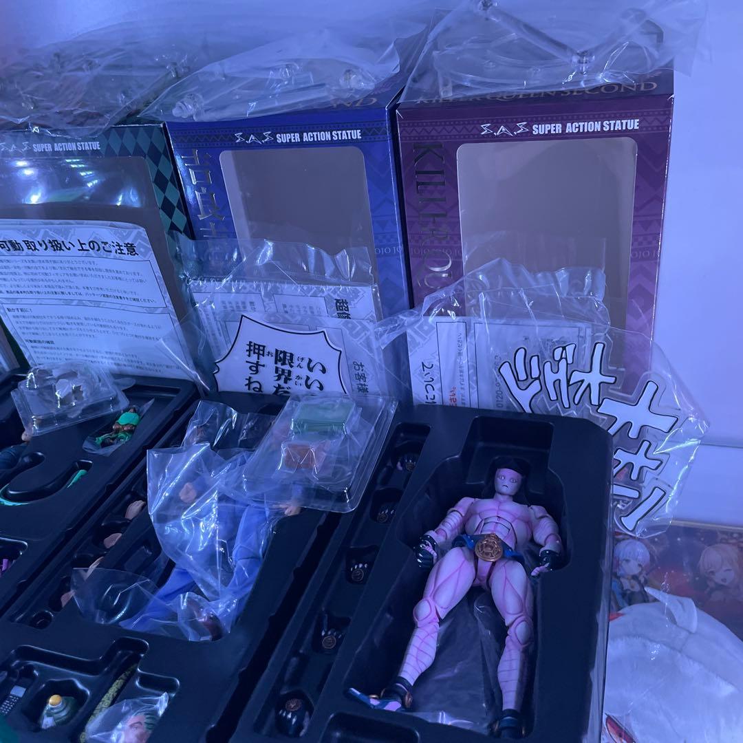 ジョジョの奇妙な冒険 超像可動 ダイヤモンドは砕けない 4部 10種セット