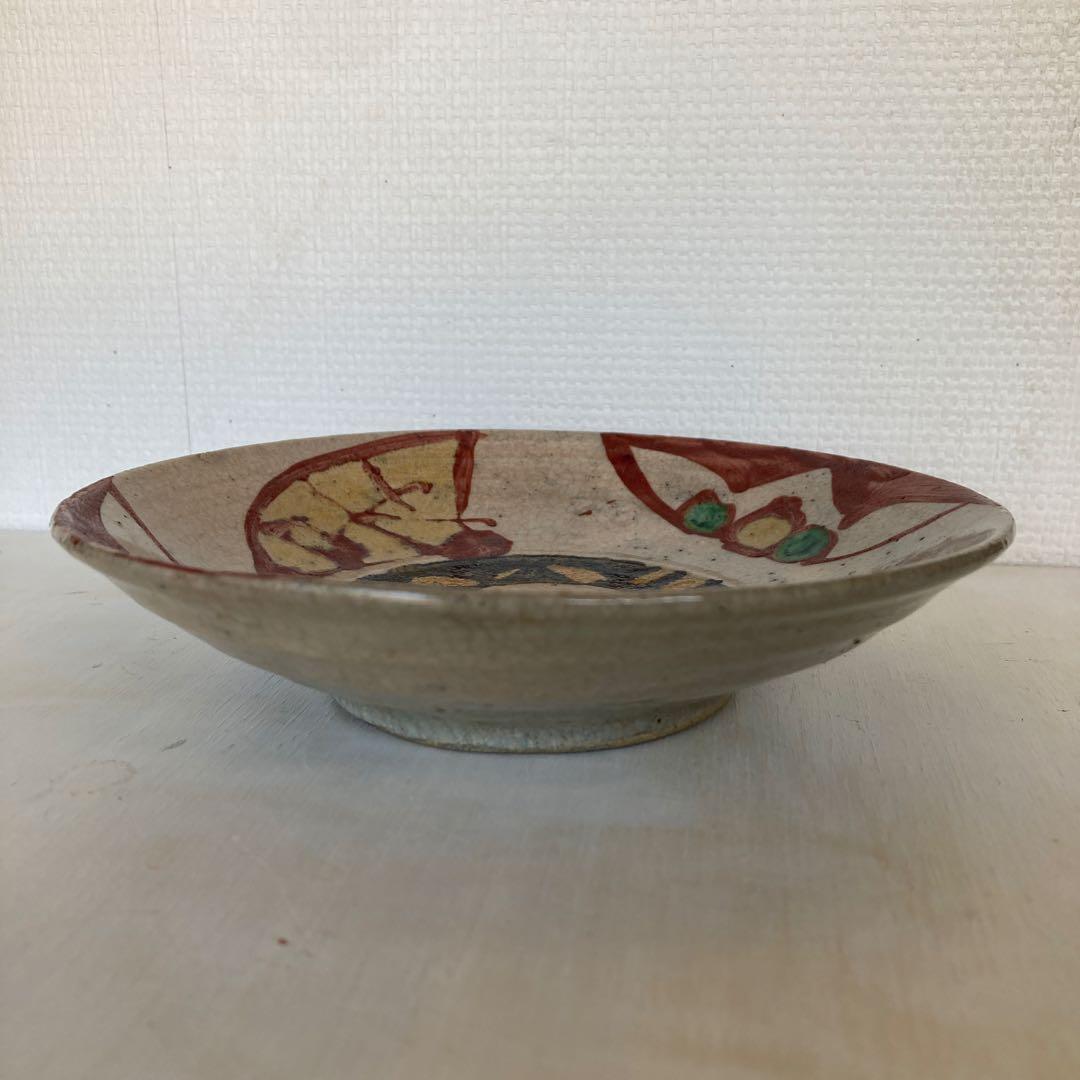 益子　合田好道　色絵五寸皿　検　浜田庄司　島岡達三　円道寺時代　民藝