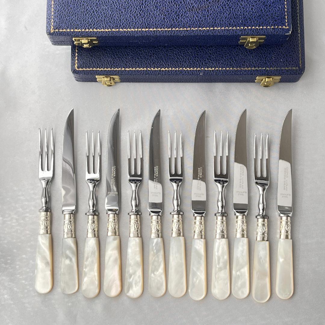 【Cooper Ludlam】【白蝶貝 】フルーツ / デザートセット 12本