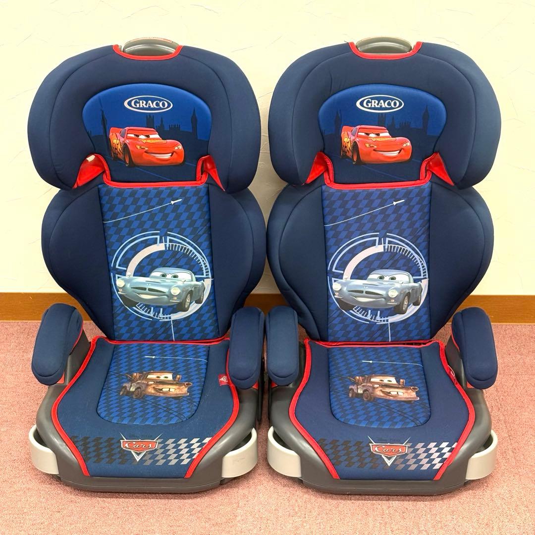 【2台セット】GRACO ジュニアマキシプラス ディズニー カーズ グレコ