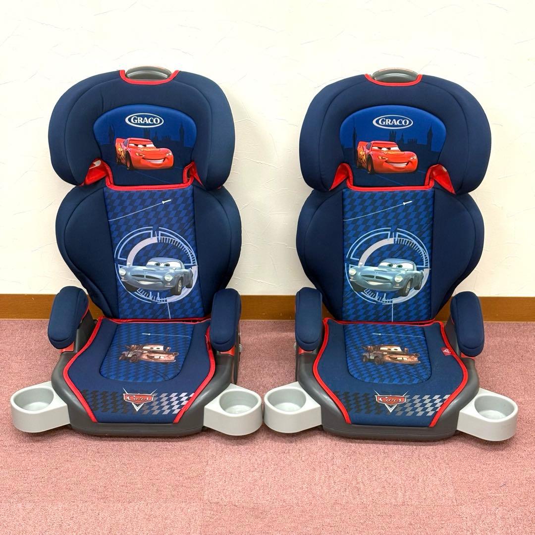 【2台セット】GRACO ジュニアマキシプラス ディズニー カーズ グレコ