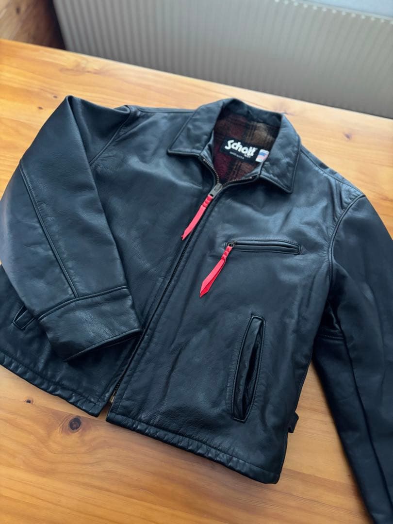 ★Schott 牛革 シングルライダース 3L ショット(48)