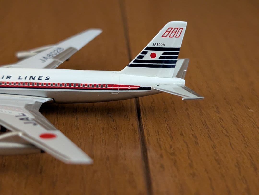 貴重！1/400 JAL 日本航空　CV−880 コンベア880