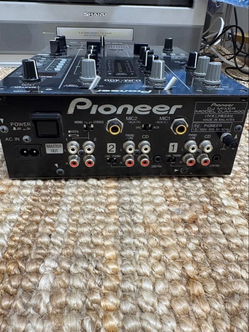 エフェクト搭載　PIONEER DJM-400