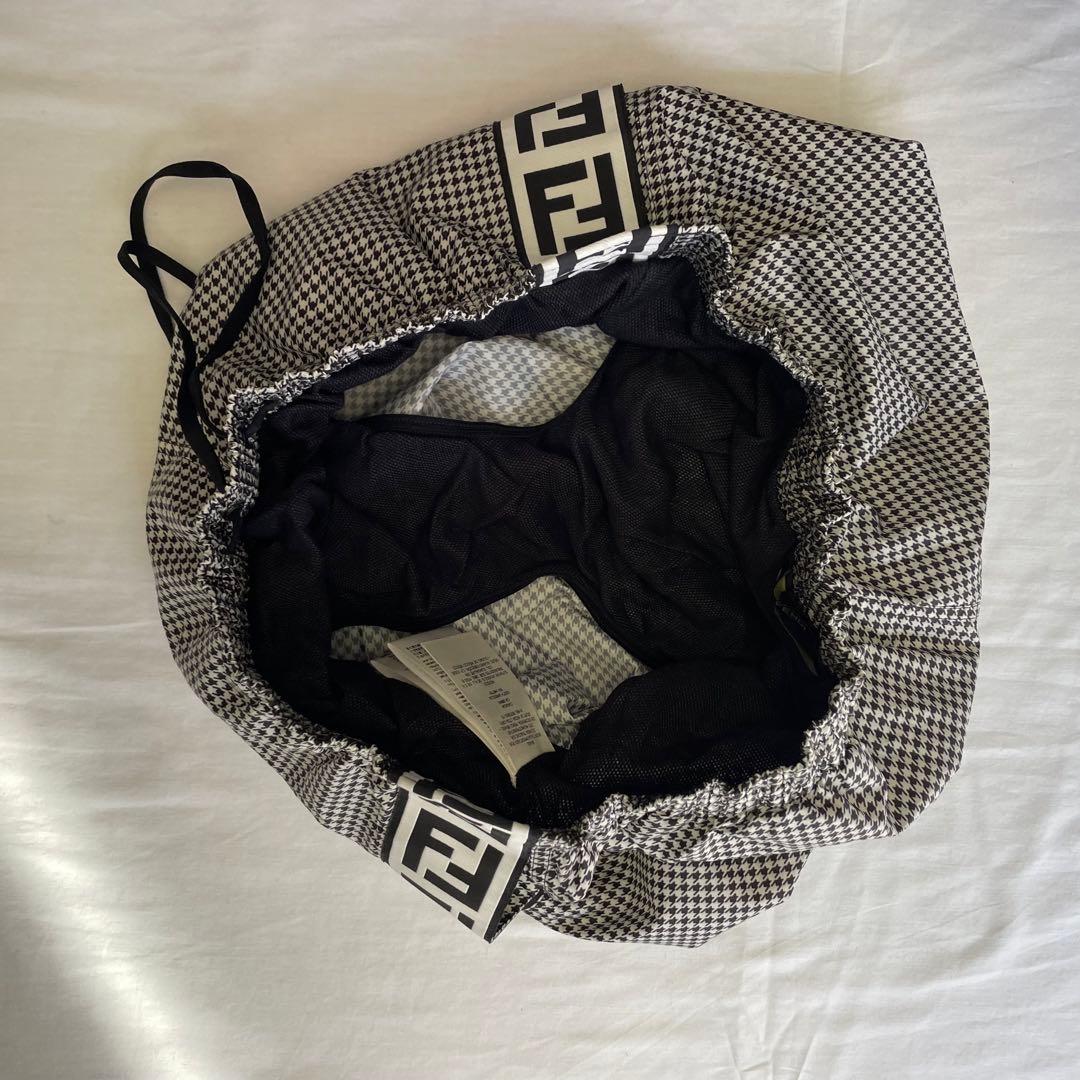 新品 FENDI スイムショーツ 千鳥格子 サイドロゴ ショートパンツ
