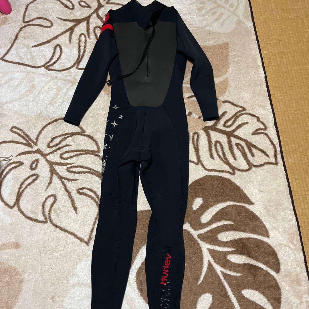 Hurley フルスーツ3mm・Gripsurf ブーツ・無名グローブ　セット