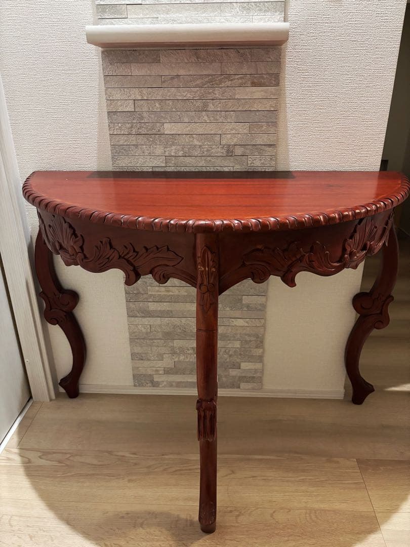 アンティーク コンソール サイドテーブル 猫脚 イタリア