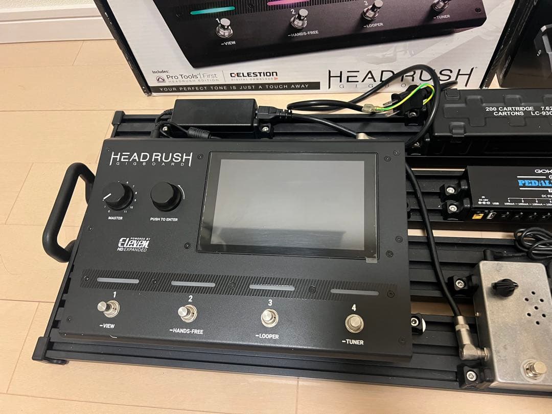 HEADRUSH Gigboard BOSS WL60 他　エフェクターボード