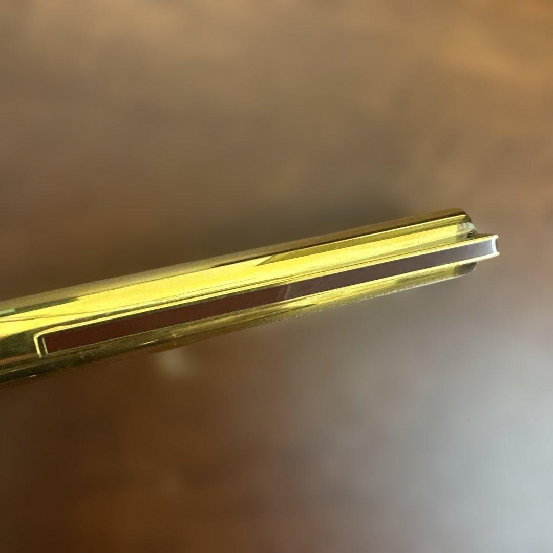 ★希少925刻印★デュポン万年筆 ゴールドラインモデル 高級筆記具