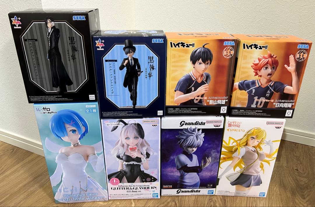 最新プライズフィギュア10体まとめ売り