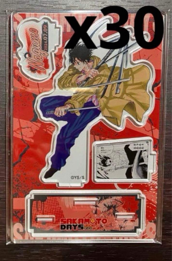 サカモトデイズ　バースデー　南雲　名場面ジオラマ　アクリルスタンド　 30点