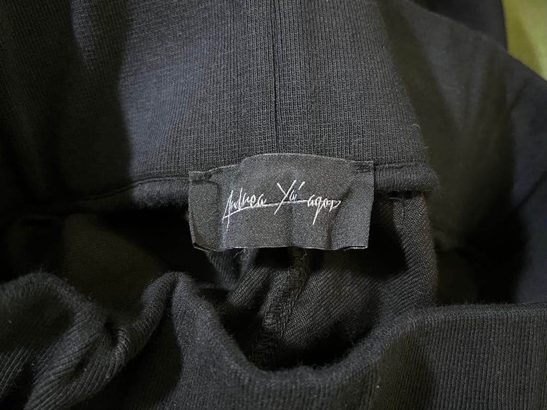 定6.9万★andrea ya'aqov 綿麻スウェットパンツ アンドレアヤコブ