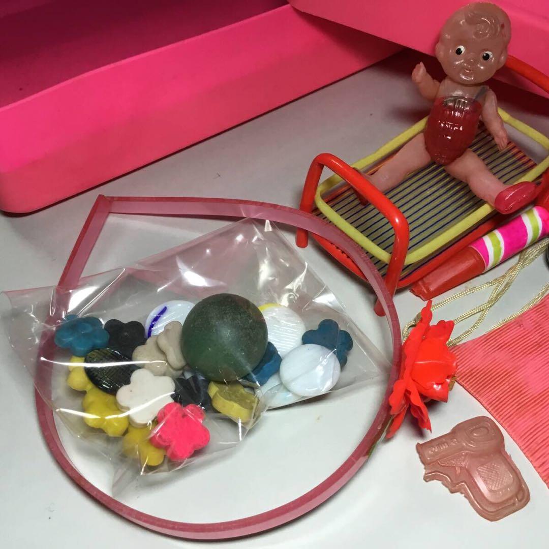 ヴィンテージ◆駄菓子屋セット②◆セルロイド人形 アンティーク 昭和レトロ