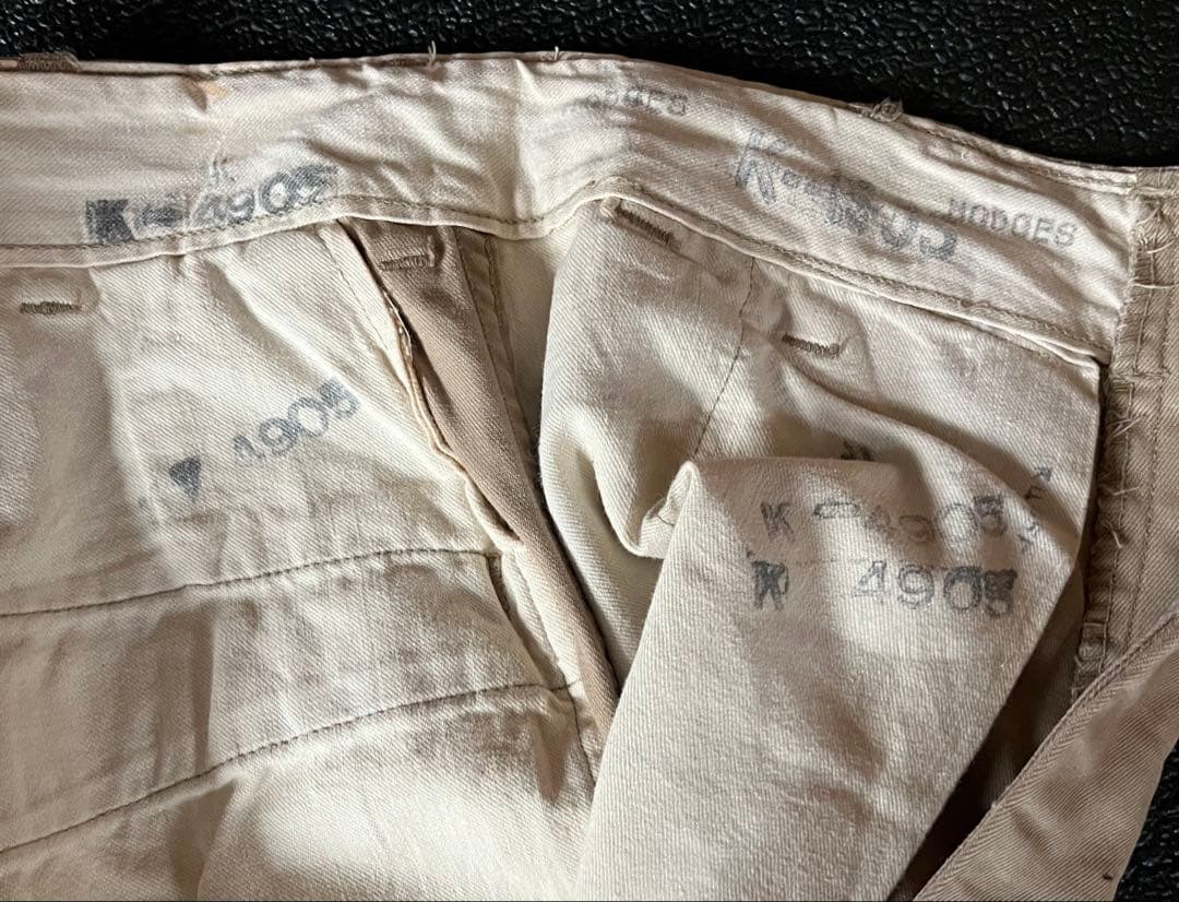 40'S ARMY M45 MIL-T-2064 チノトラウザー